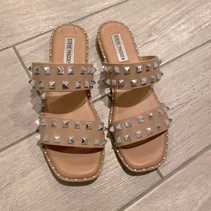 Steve Madden Pyramid Spike Sandals- size 7.5
